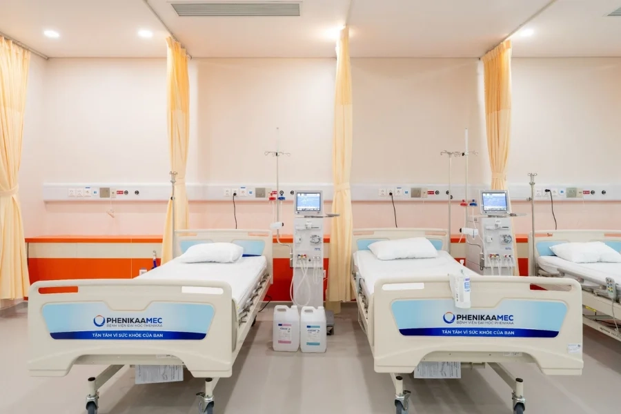 Khu vực giường điều trị