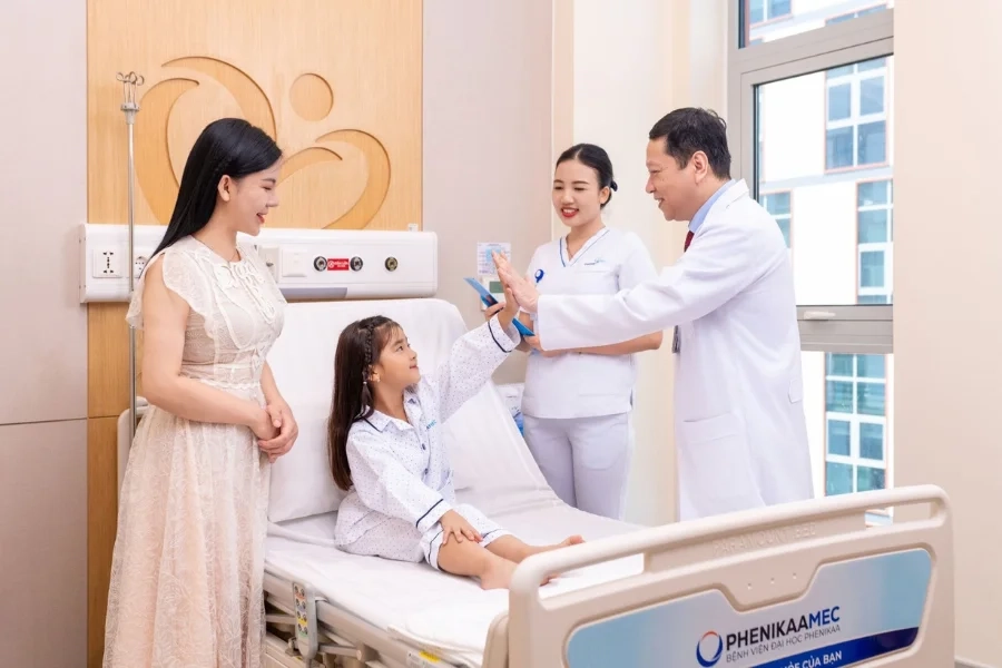 Phòng nội trú tiện nghi