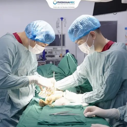 Bước 3: Tiến hành nong cầu nối