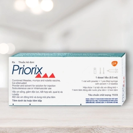 Vắc xin Sởi – Quai bị – Rubella (Priorix)