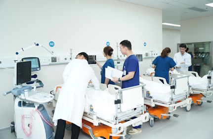 Không gian khám chữa bệnh hiện đại