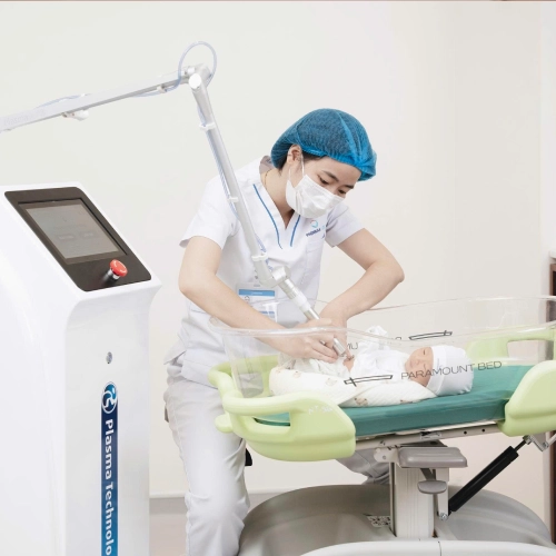 Chiếu Plassma vết mổ