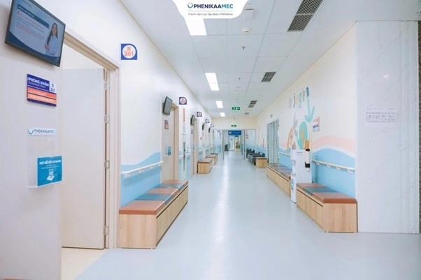 Khu vực phòng khám Nhi không lây nhiễm