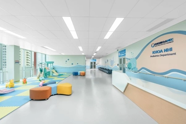 Không gian khám – điều trị – vui chơi