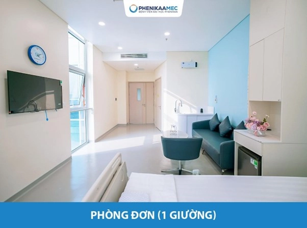 Phòng đơn tiêu chuẩn B 1 giường