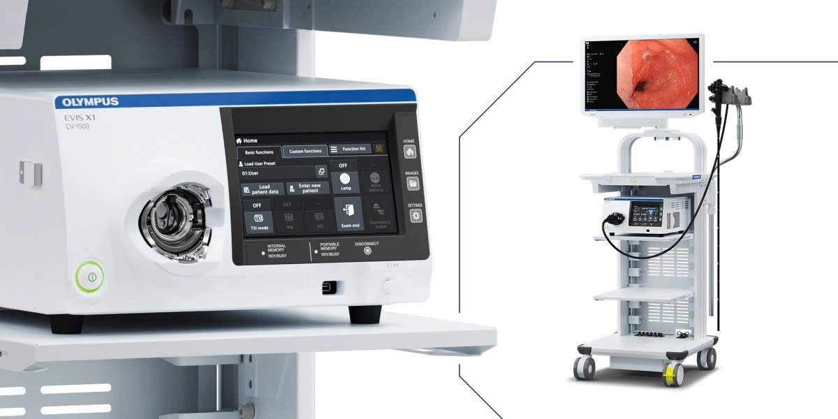 Hệ thống nội soi Olympus Evis X1 CV1500 ứng dụng trí tuệ nhân tạo (AI)