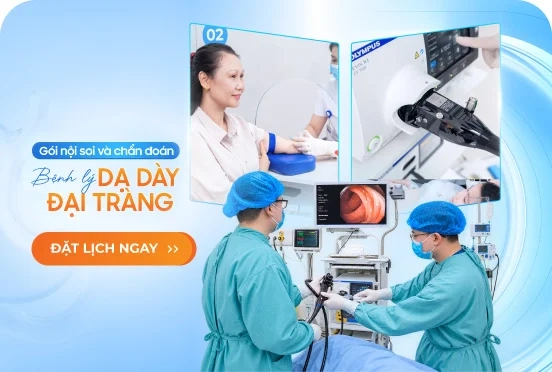 Gói nội soi và chẩn đoán bệnh lý dạ dày - đại tràng