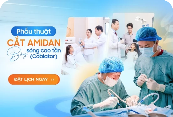 Phẫu thuật cắt amidan bằng sóng cao tần Coblator