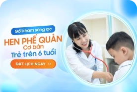 Gói khám sàng lọc hen phế quản cơ bản (trẻ trên 6 tuổi)