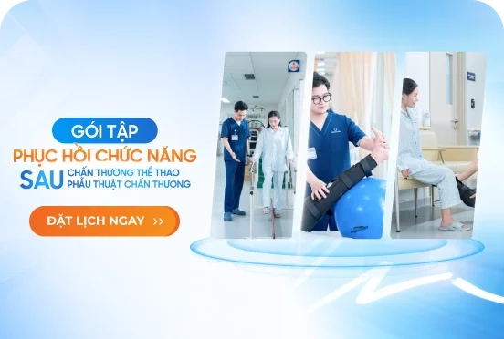 Gói tập phục hồi chức năng sau chấn thương thể thao – sau phẫu thuật chấn thương