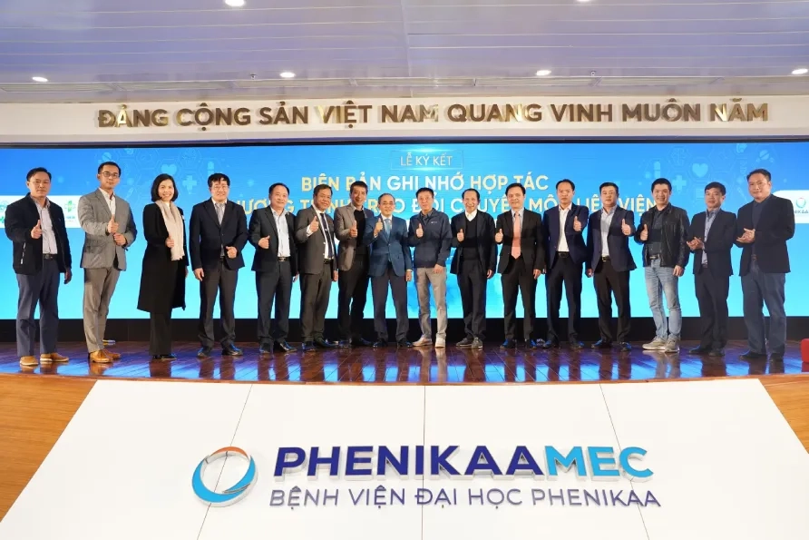PhenikaaMec ký kết hợp tác liên viện với các bệnh viện tư nhân