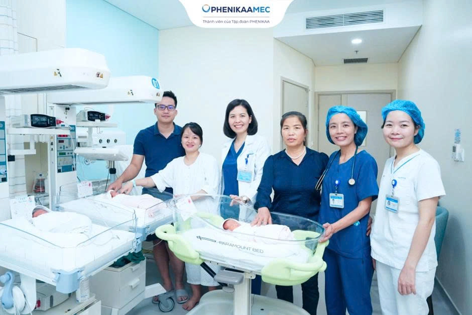 Ca sinh ba tuần 35 đa nguy cơ “vượt cạn” thành công tại PhenikaaMec: Chiến lược quản lý thai kỳ nguy cơ cao và phối hợp liên chuyên khoa