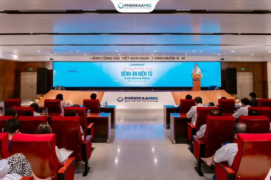 Bệnh viện Đại học Phenikaa chính thức triển khai Bệnh án điện tử – Bước tiến đột phá trong chuyển đổi số y tế