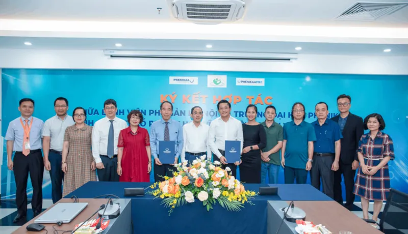 Thắt chặt mối quan hệ hợp tác giữa Hệ sinh thái Sức khỏe Tập đoàn Phenikaa và Bệnh viện Phụ sản Hà Nội