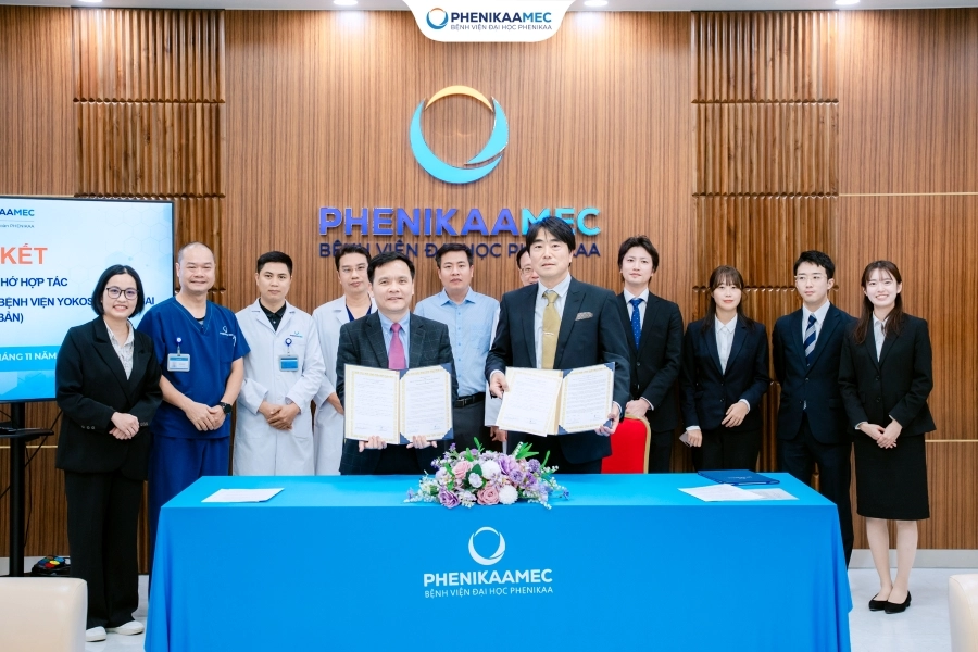 Bệnh viện Đại học Phenikaa ký kết hợp tác với Bệnh viện Yokosuka Kyosai (Nhật Bản)