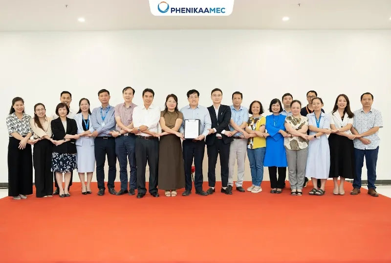 Bệnh viện đại học Phenikaa ký kết triển khai hệ thống quản lý chất lượng theo IOS