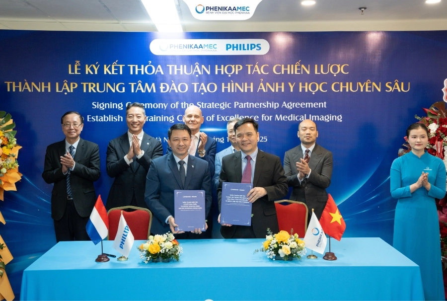 Bệnh viện Đại học Phenikaa và Philips hợp tác xây dựng Trung tâm Đào tạo Hình ảnh Y học Chuyên sâu, khai trương hệ thống Cộng hưởng từ hiện đại hàng đầu Việt Nam
