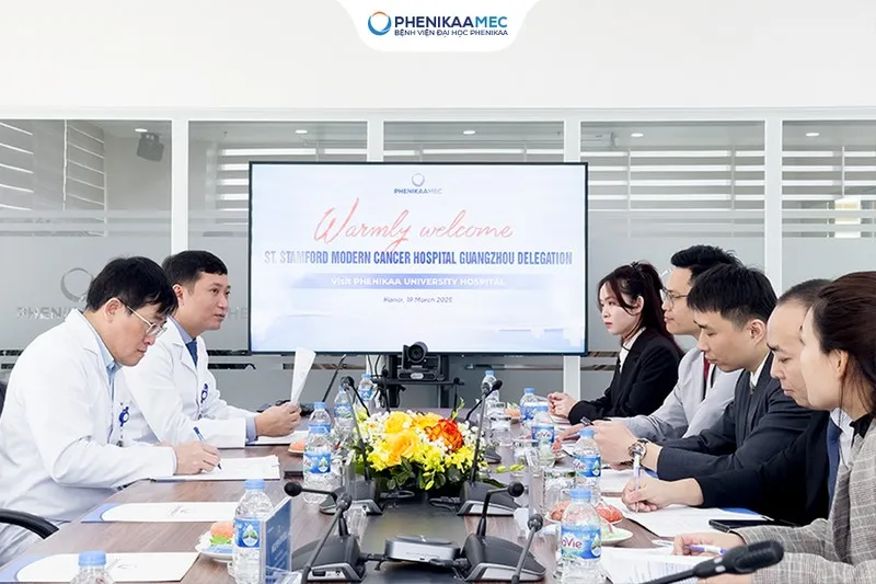 PhenikaaMec mở rộng hợp tác quốc tế trong điều trị Ung bướu và Y học cổ truyền