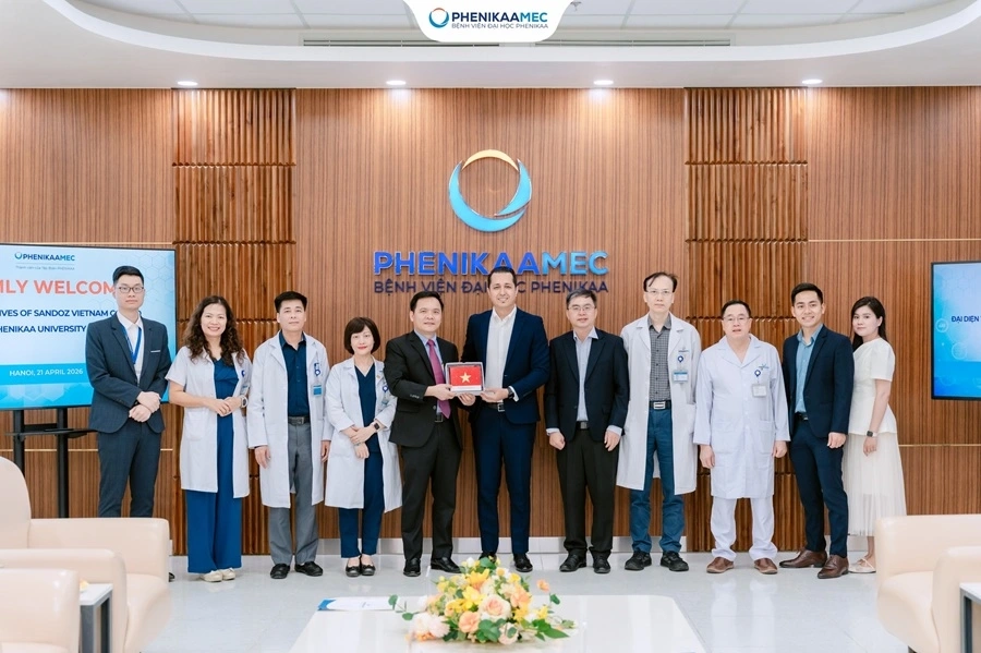 Bệnh viện Đại học Phenikaa mở rộng hợp tác với Công ty TNHH Sandoz