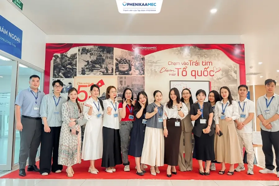Hành trình in 1.975 dấu vân tay - Lan tỏa nhịp đập yêu thương tại Bệnh viện Đại học Phenikaa