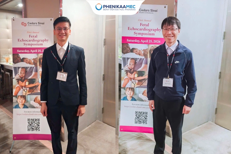 Bác sĩ PhenikaaMec tham dự Hội nghị quốc tế tại Hoa Kỳ, cập nhật chuyên sâu siêu âm tim thai và ghé thăm hệ thống Y tế Cedars-Sinai 