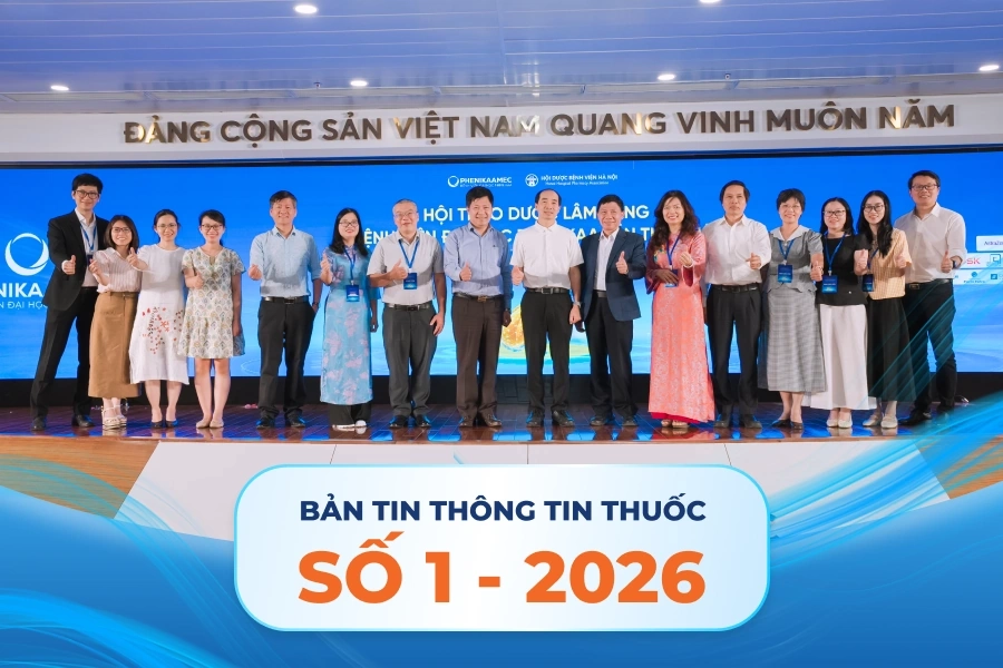 Bản Tin Thông Tin Thuốc Số 1 - 2026