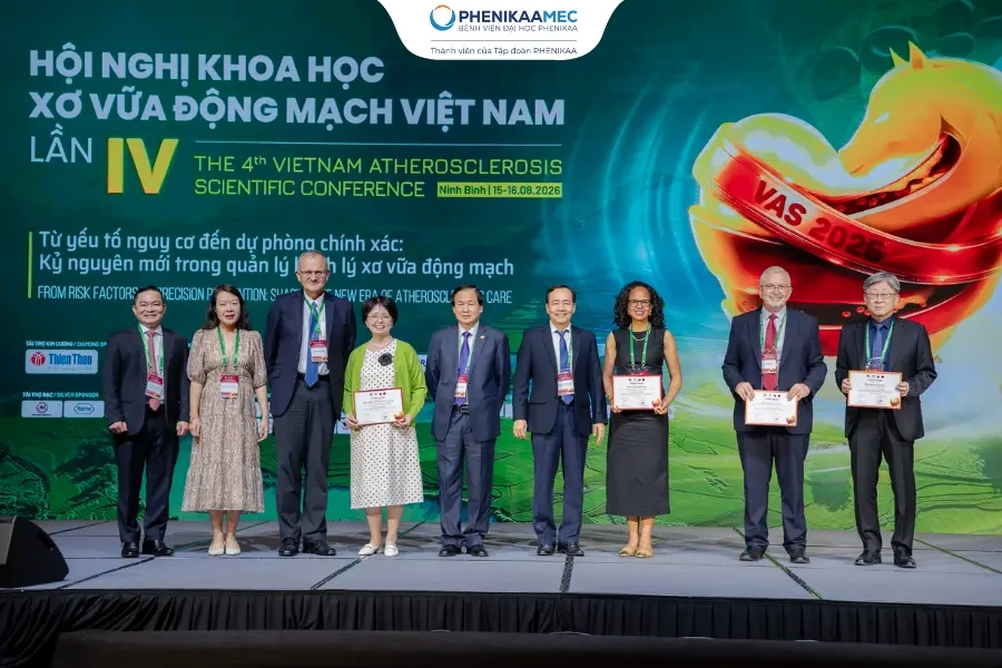 Trung tâm Tim mạch PhenikaaMec ghi dấu ấn tại Hội nghị Khoa học Xơ vữa động mạch Việt Nam lần IV