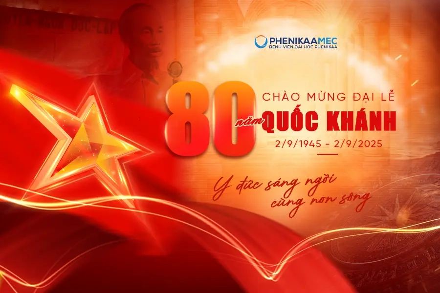 Bệnh viện Đại học Phenikaa thông báo lịch hoạt động trong dịp nghỉ lễ Quốc Khánh 02/9/2025