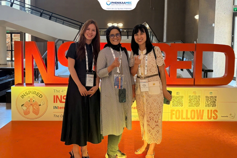 Bác sĩ Khoa Nhi PhenikaaMec ghi dấu ấn tại Hội nghị Hô hấp Nhi khoa quốc tế