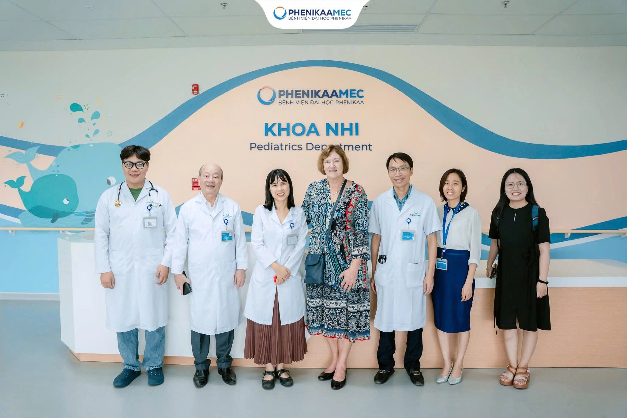 Bệnh viện Đại học Phenikaa đẩy mạnh hợp tác quốc tế trong lĩnh vực Nhi khoa & Sức khỏe trẻ em