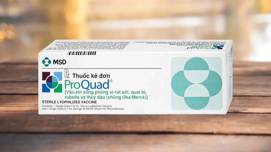 Vắc xin ProQuad: Công dụng, lịch tiêm, giá và những lưu ý quan trọng khi tiêm