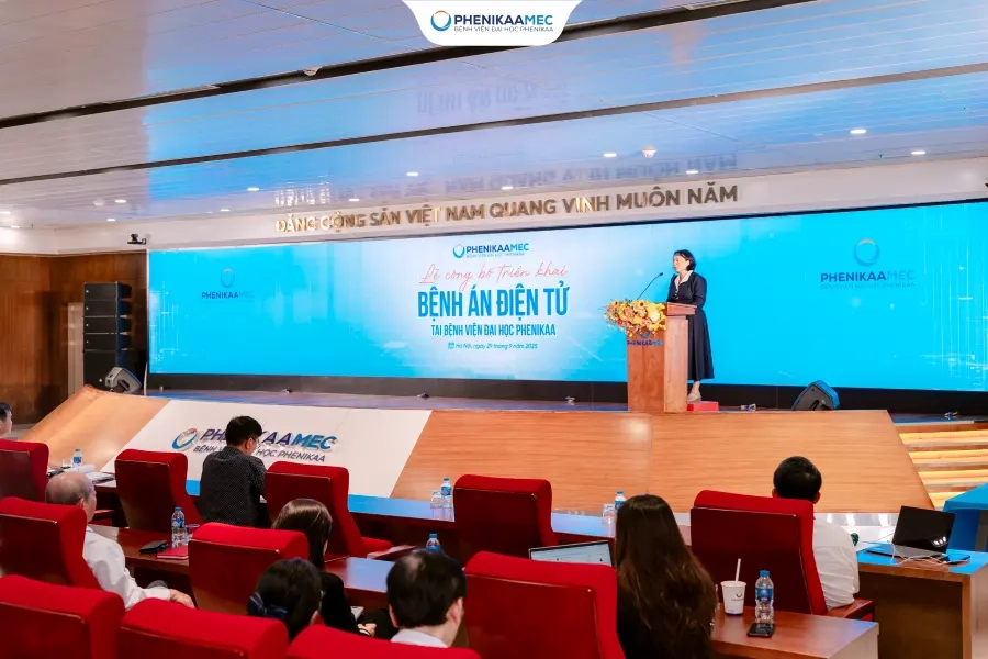 Bệnh viện Đại học Phenikaa triển khai Bệnh án điện tử 4