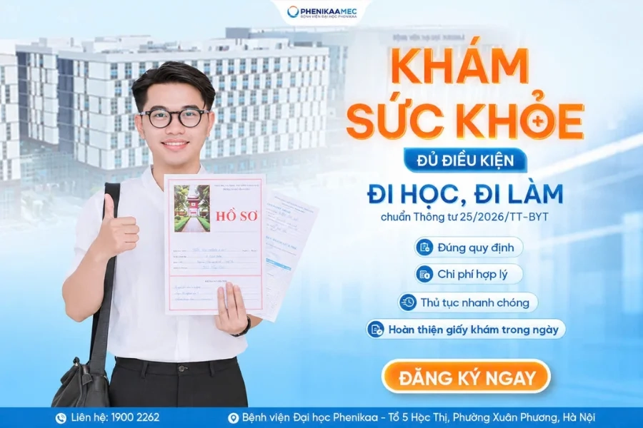 PhenikaaMec ra mắt gói khám sức khỏe theo thông tư 25