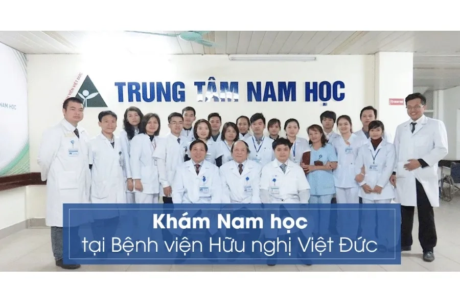 Trung tâm Nam học Việt Đức tiếp nhận và điều trị nhiều bệnh lý nam khoa chuyên sâu
