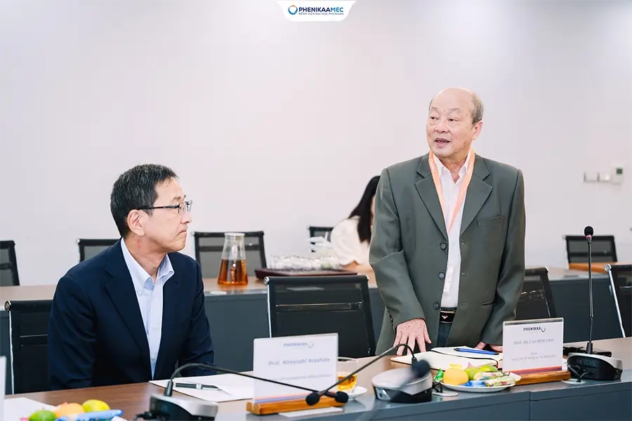 Đại học Phenikaa và Bệnh viện Đại học Phenikaa tăng cường hợp tác Y tế toàn diện với Đại học Phúc lợi Y tế Niigata (Nhật Bản)