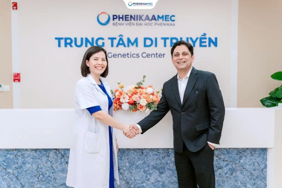 Bệnh viện Đại học Phenikaa và Công ty Revvity trao đổi hợp tác trong lĩnh vực sàng lọc di truyền thế hệ mới