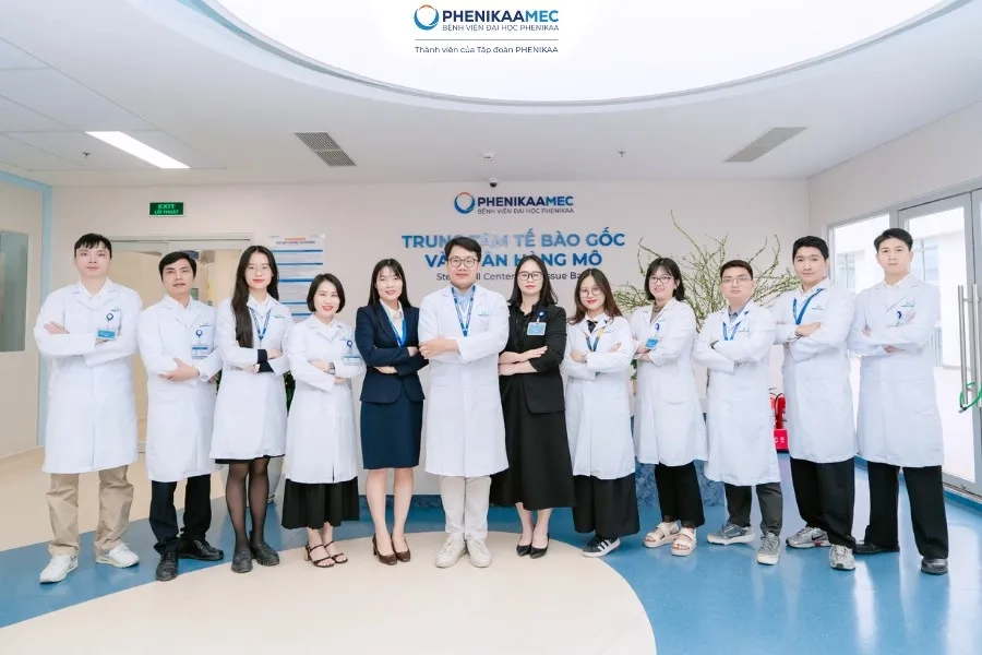 Trung tâm Tế bào gốc và Ngân hàng mô - Bệnh viện Đại học Phenikaa là địa chỉ lưu trữ tế bào gốc uy tín tại Hà Nội
