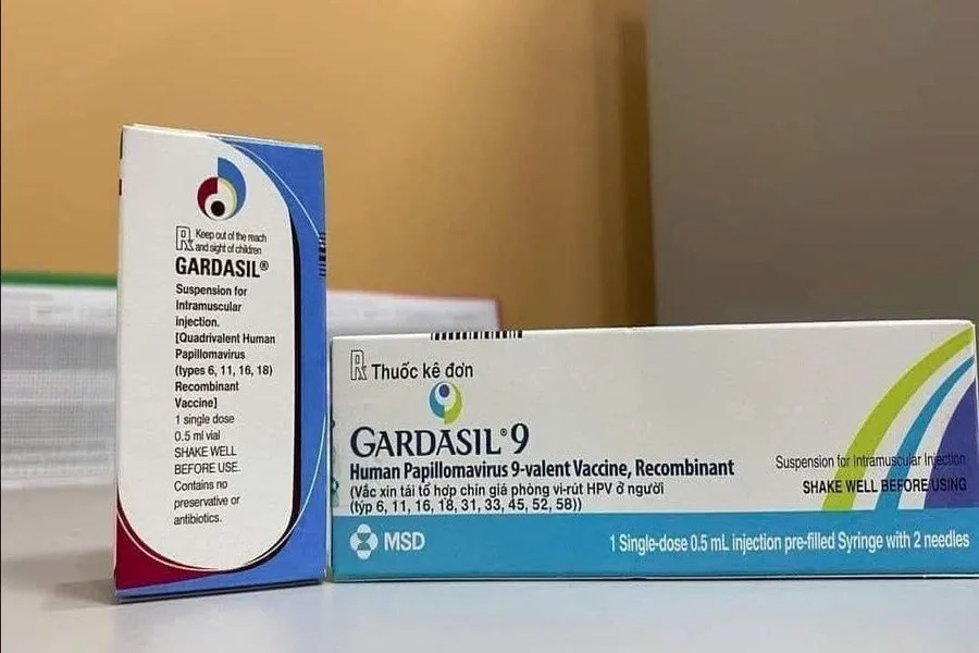 Vắc xin Gardasil phòng ngừa các chủng HPV 6, 11, 16, 18 và Gardasil 9 phòng ngừa HPV 6, 11, 18, 31, 33, 45, 52, 58