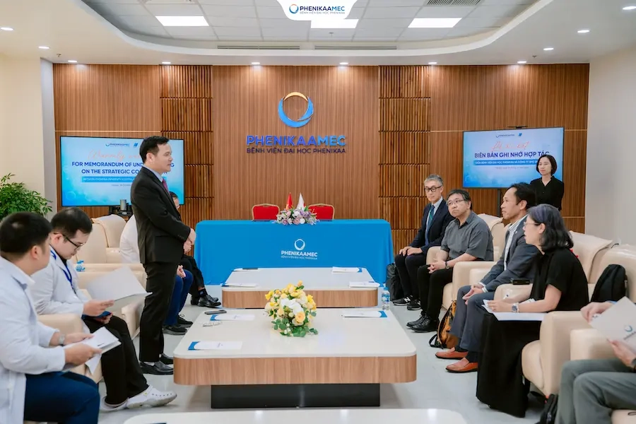 Bệnh viện Đại học Phenikaa ký kết hợp tác chiến lược với Công ty SMC (Nhật Bản)