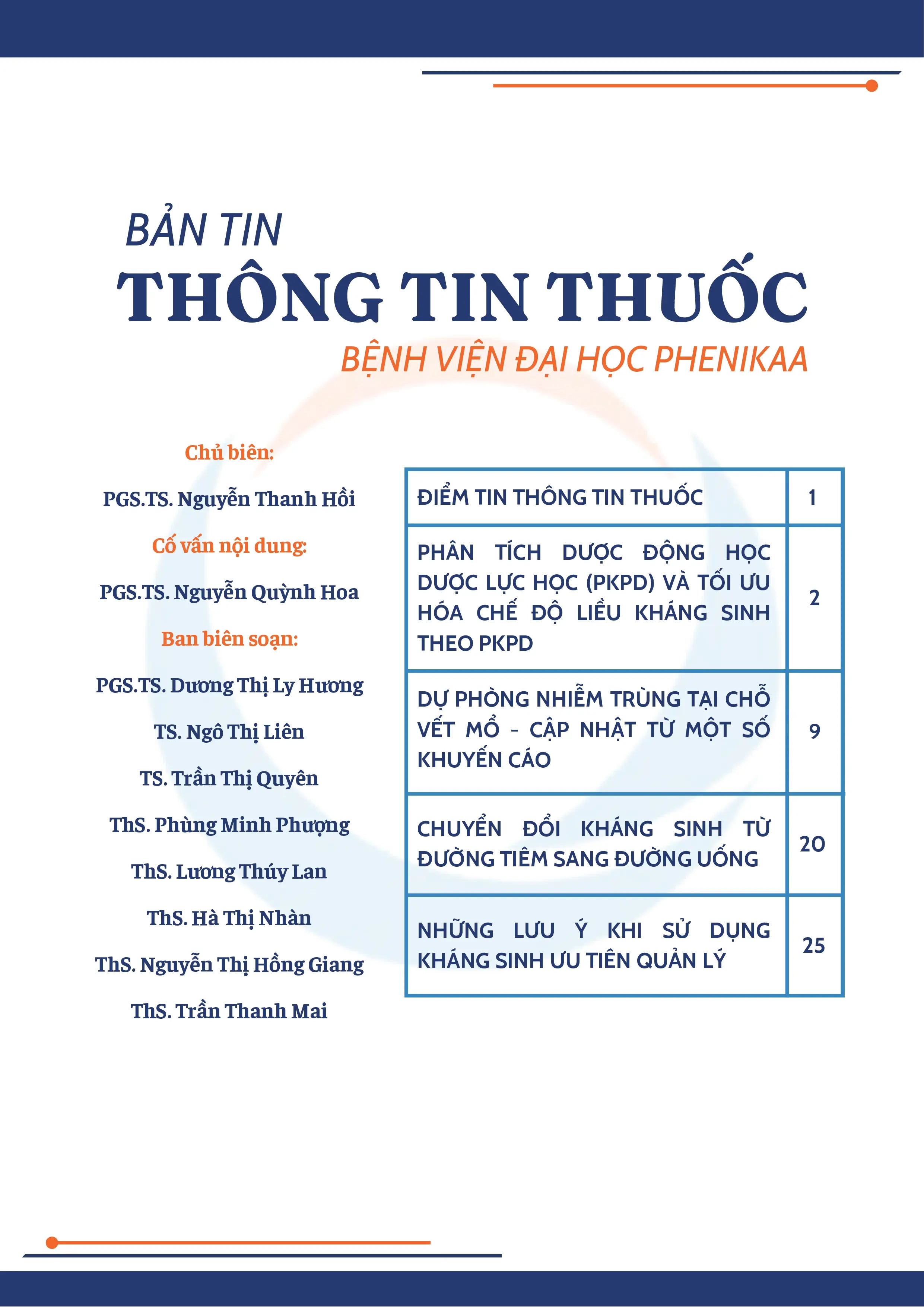 Thông Tin Thuốc: Số 1-2024
