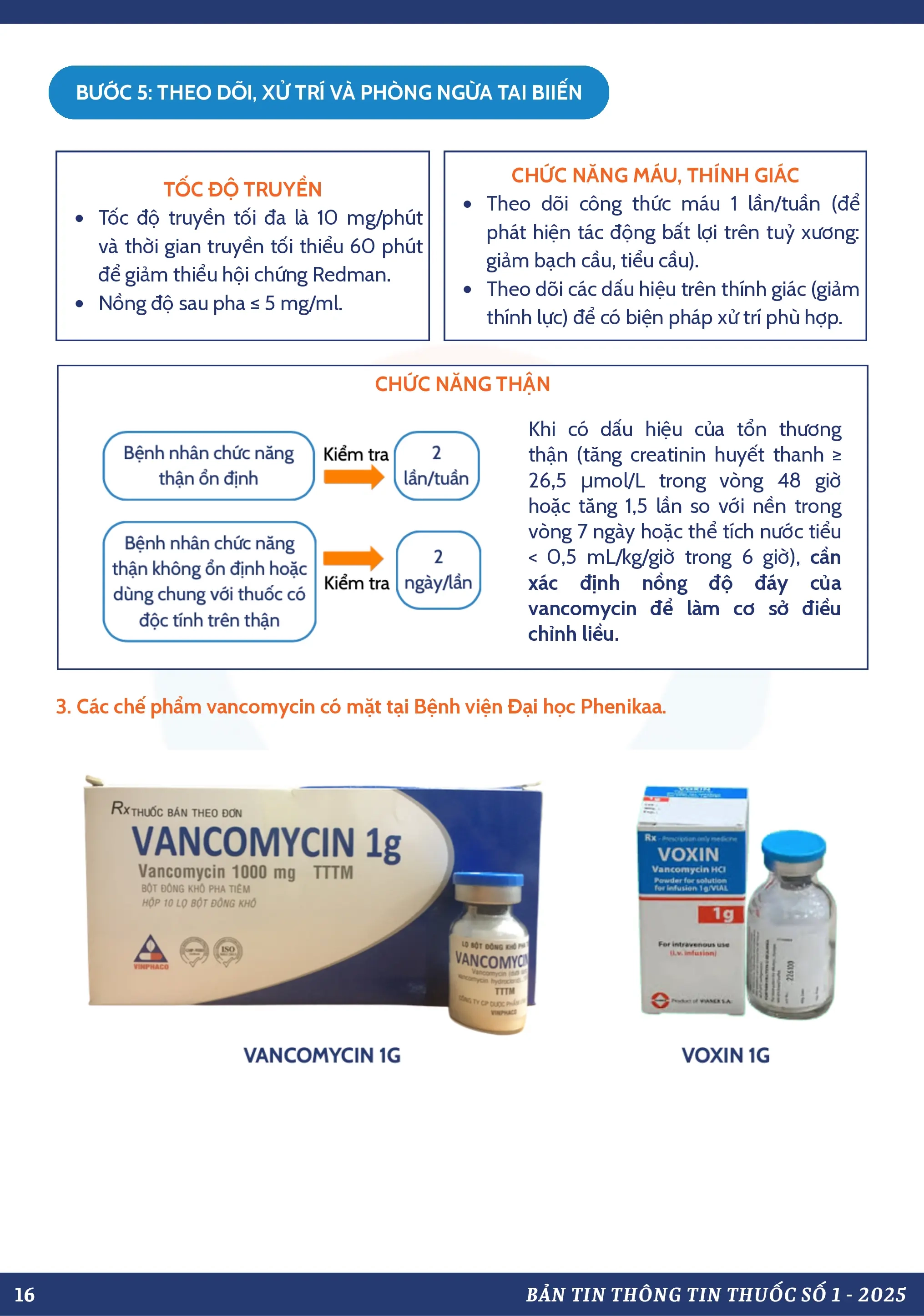 Thông Tin Thuốc: Số 1-2025