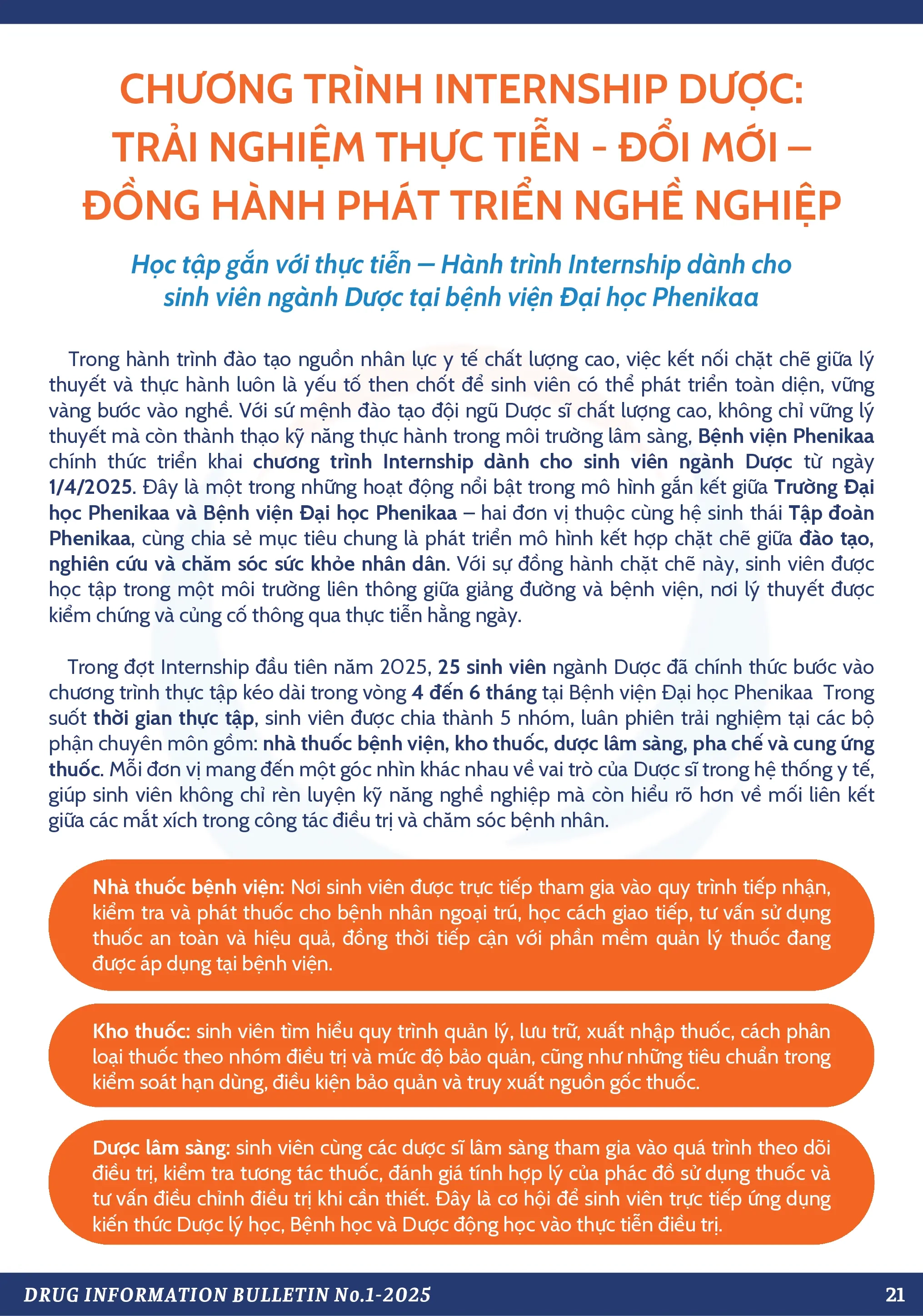 Thông Tin Thuốc: Số 1-2025