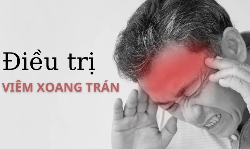 Tùy thuộc vào nguyên nhân, bác sĩ chỉ định phương pháp điều trị viêm xoang trán khác nhau