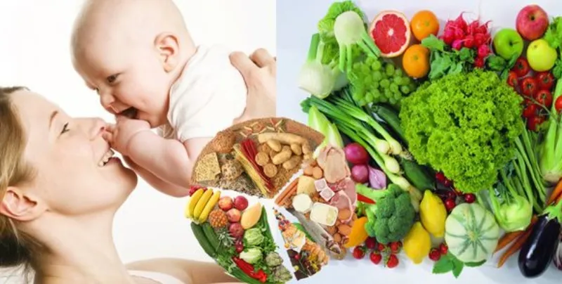 Mẹ bầu cần bổ sung dinh dưỡng đầy đủ trước và sau khi sinh để đảm bảo sức khỏe cho trẻ