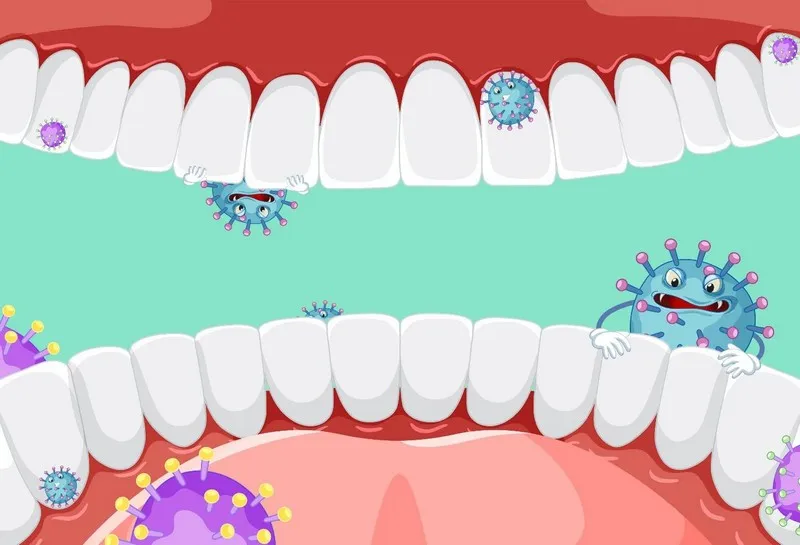 Các vi khuẩn bám trên răng, lưỡi có thể là nguyên nhân dẫn đến hơi thở có mùi