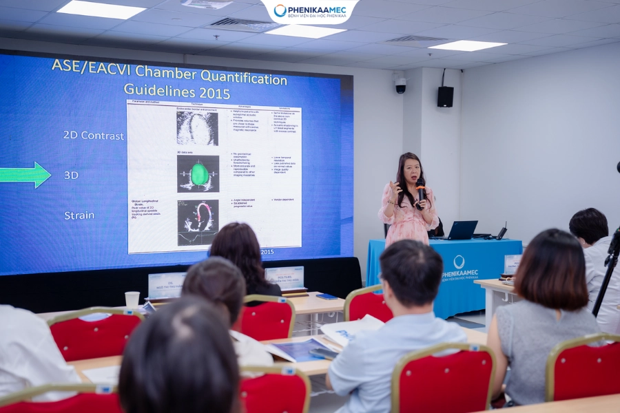 PhenikaaMec tổ chức hội thảo CME “Siêu âm đồng hành cùng trái tim”, cập nhật kỹ thuật chẩn đoán tim mạch hiện đại