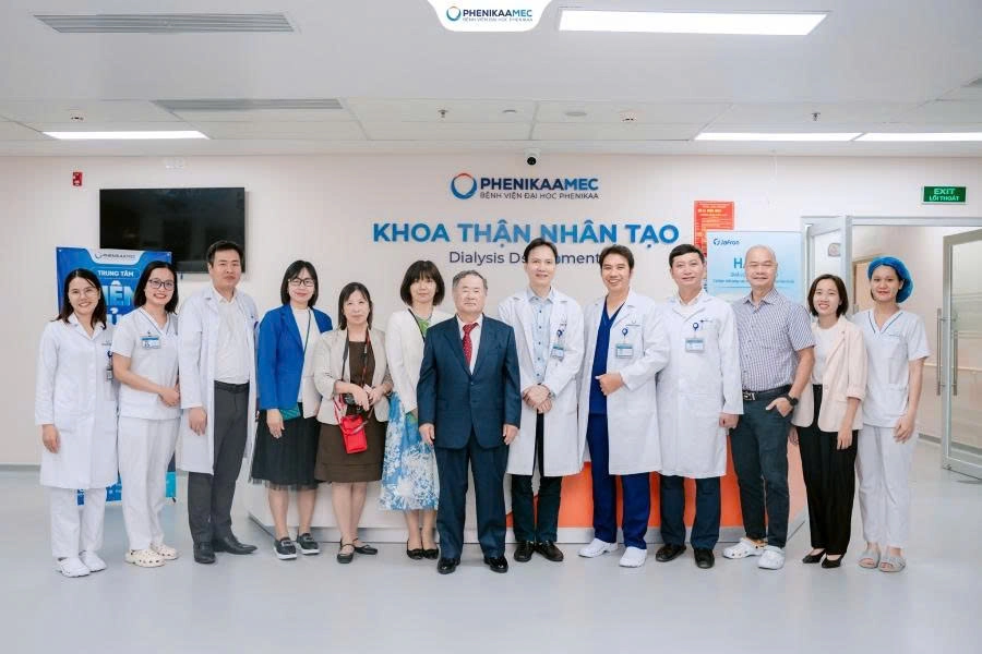 Bệnh viện Đại học Phenikaa hợp tác với Tập đoàn Y tế Seisokai (Nhật Bản) triển khai dịch vụ lọc máu du lịch
