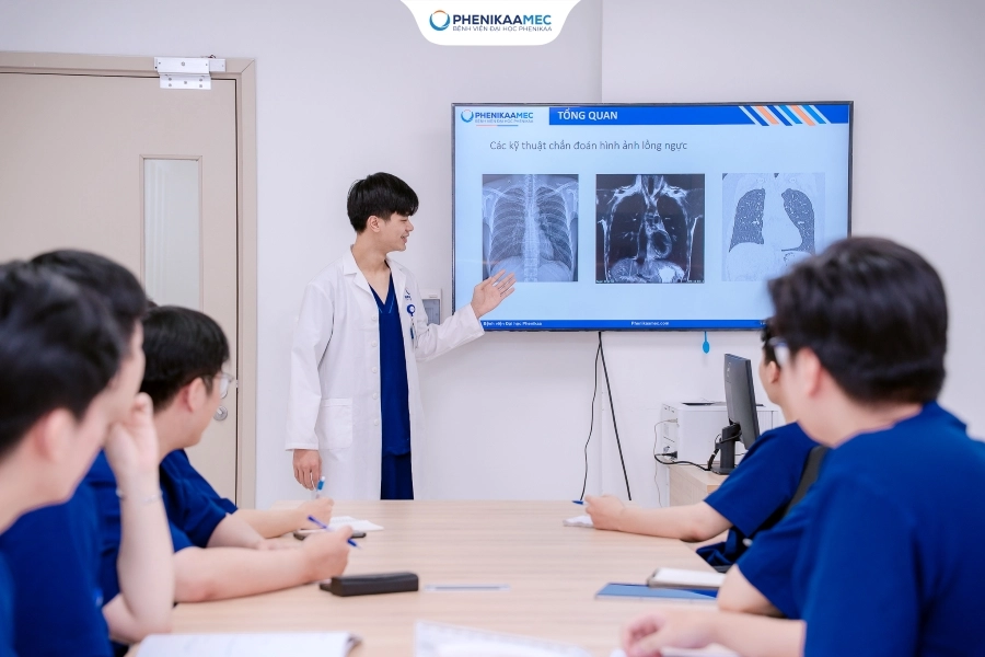 Bệnh viện Đại học Phenikaa đào tạo thực hành cho Cử nhân Kỹ thuật Hình ảnh y học