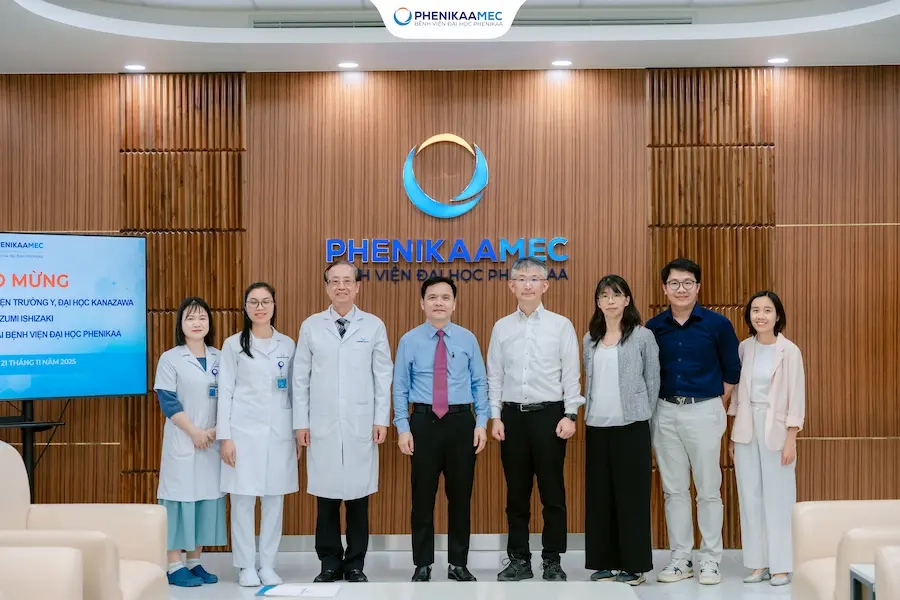 Bệnh viện Đại học Phenikaa đón tiếp GS. Makoto Kurachi – Đại diện Trường Y - Đại học Kanazawa (Nhật Bản) trao đổi cơ hội hợp tác