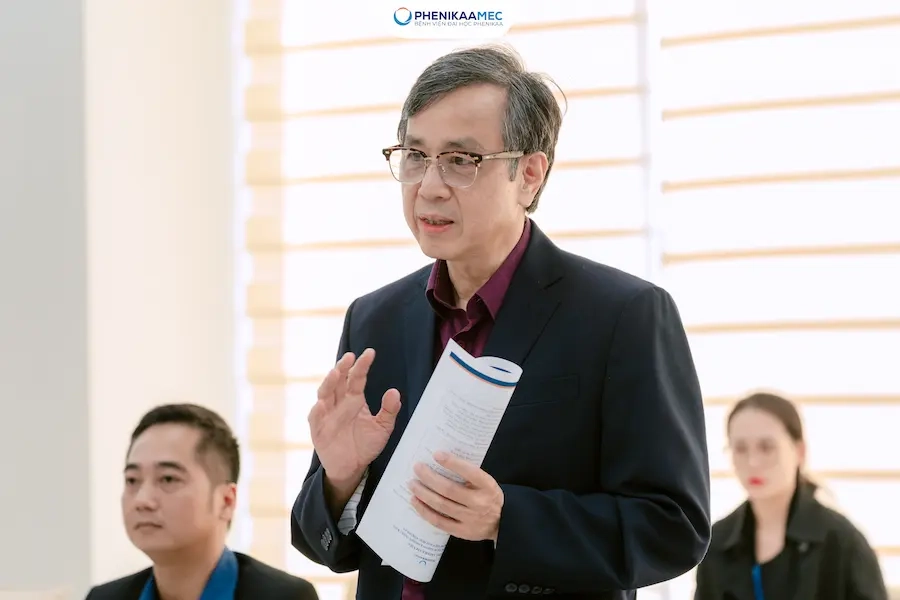 Bệnh viện Đại học Phenikaa đón tiếp lãnh đạo cấp cao Tập đoàn Nihon Kohden: Tăng cường mối quan hệ hợp tác bền chặt giữa hai bên